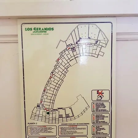Los Geranios Апартаменты Adeje